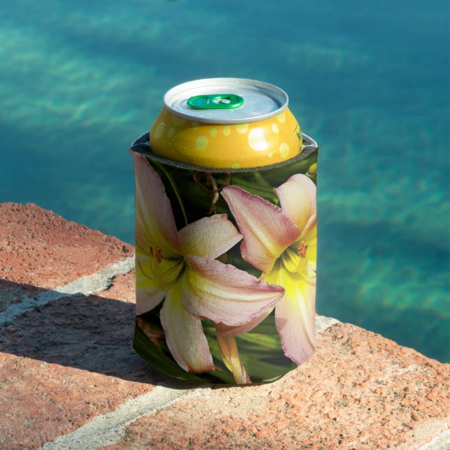 Porta-lata Bonito Daylily Floral Fresca (Piscina in situ)