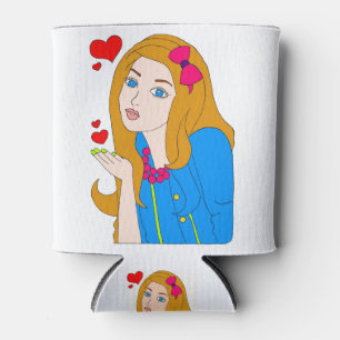 Porta-lata Bonito menina