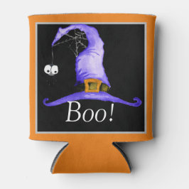 Porta-lata Boo! Chapéu das Bruxas Brancas