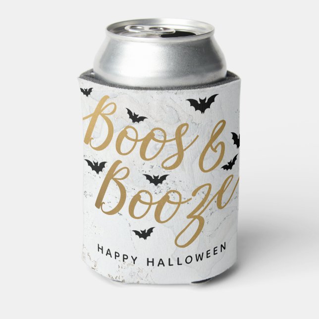 Porta-lata Boos e Booze Festa de Halloween Adulto (Can Back)
