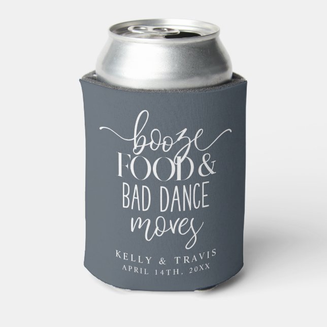 Porta-lata Booze Comida e Dança Má Podem Arrefecer (Can Back)