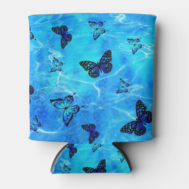 Porta-lata Borboleta Azul (Frente)