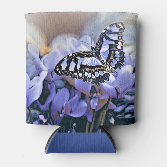 Porta-lata Borboleta Azul (Frente)
