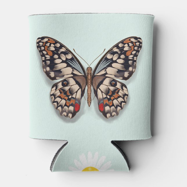 Porta-lata Borboleta Grande Pode Resfriar (Frente)