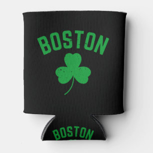 Porta-lata Boston Green Lucky Shamrock