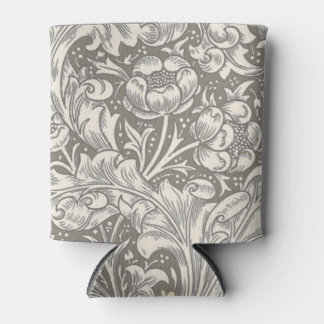 Porta-lata Botão de Solteiro damasco antigo William Morris