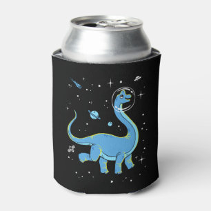 Porta-lata Brachiosaurus azul Dinos no espaço