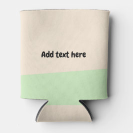 Porta-lata Branco Antigo e Verde Chá
