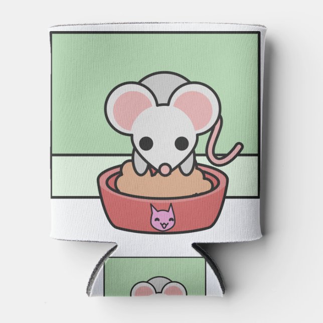 Porta-lata Bravery Cat Rat (Frente)