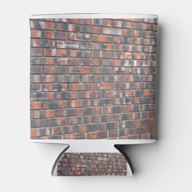 Porta-lata Brick Vermelho (Frente)