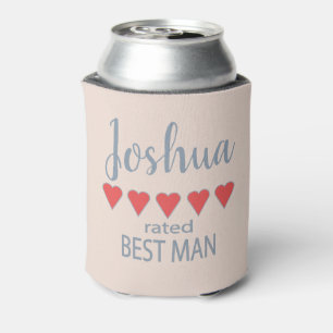 Porta-lata Bridal e Festa de casamento 5 - Melhor Homem do Co