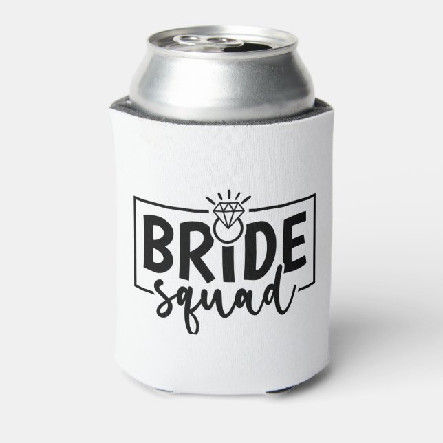 Porta-lata BRIDE Squad – Equipe do Anel de Diamante Emblem (Can Back)