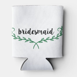 Porta-lata Bridesmaid Wedding Beer Cooler