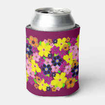 Bright Abstrato Flower Art