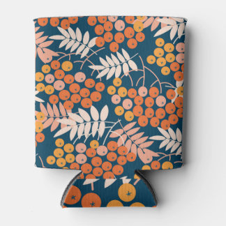 Porta-lata Bright Rowanberry Autumn Seamless Design