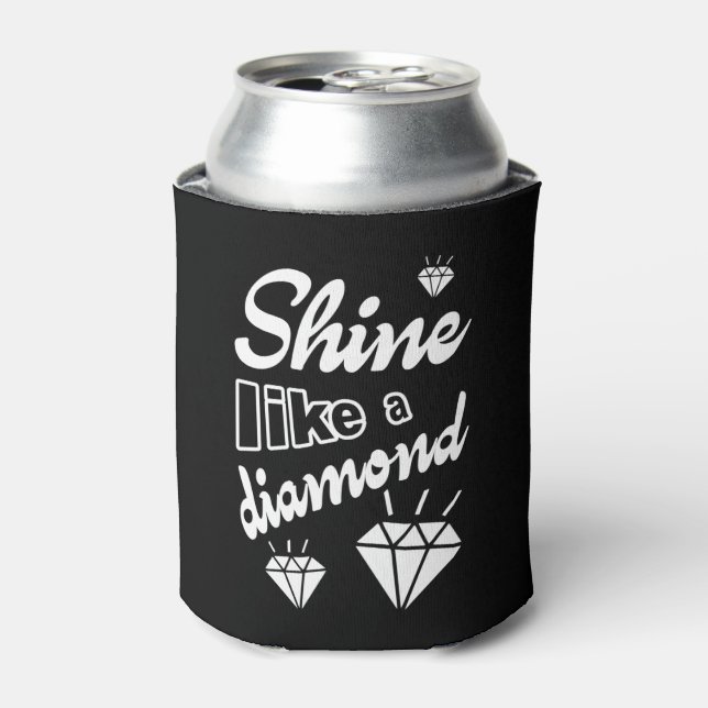 Porta-lata Brilhar como um diamante (Can Front)
