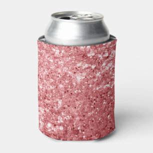 Porta-lata Brilho Cor-de-Rosa Glamouroso