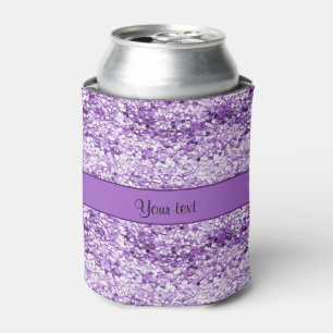 Porta-lata Brilho roxo Sparkly