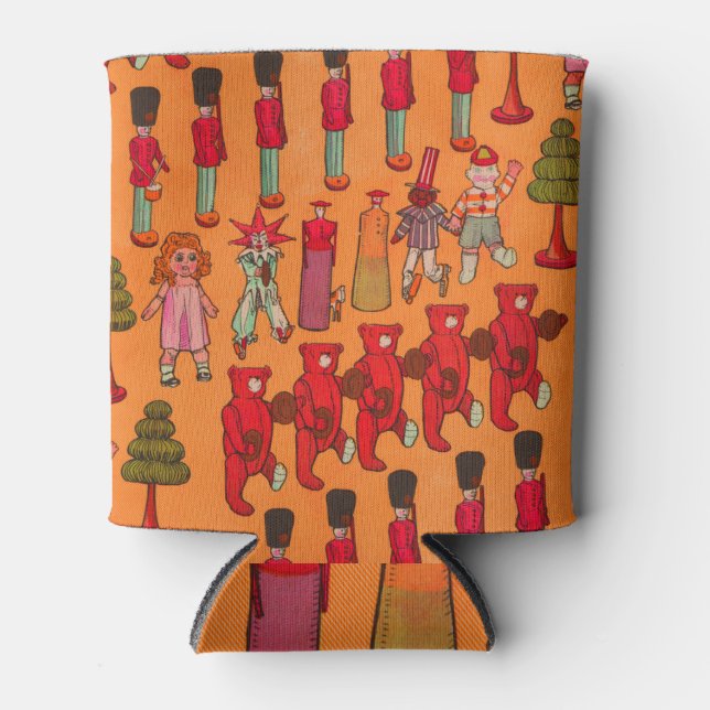 Porta-lata Brinquedos de Natal Brincadeiras (Frente)