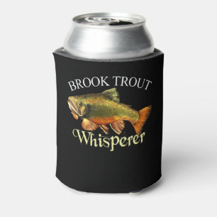Porta-lata Brook Trout Whisperer Dark