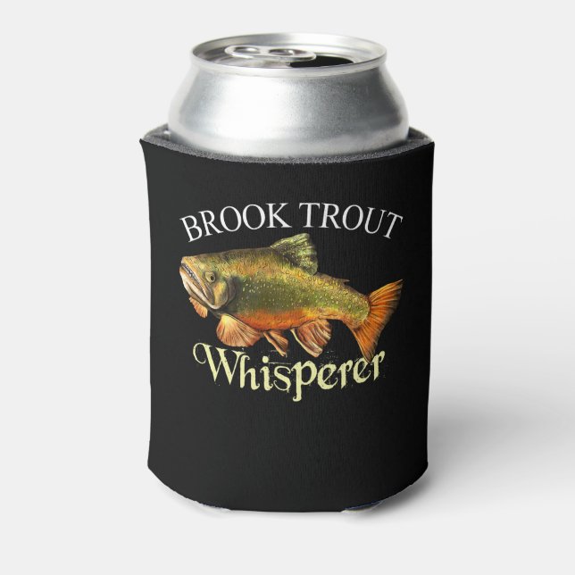 Porta-lata Brook Trout Whisperer Dark (Can Back)