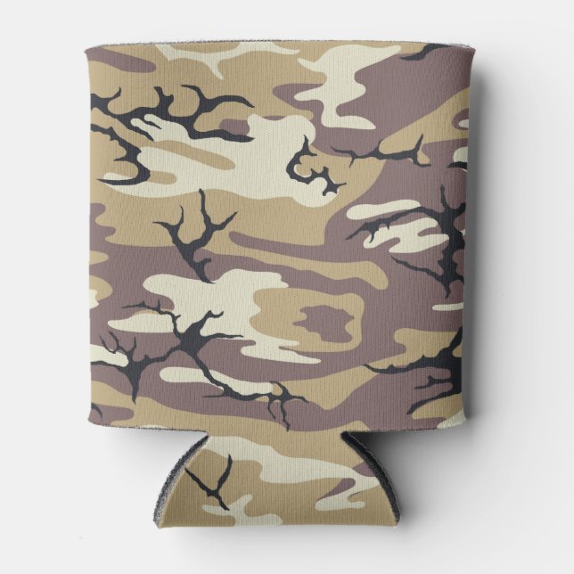 Porta-lata Brown Camo (Frente)