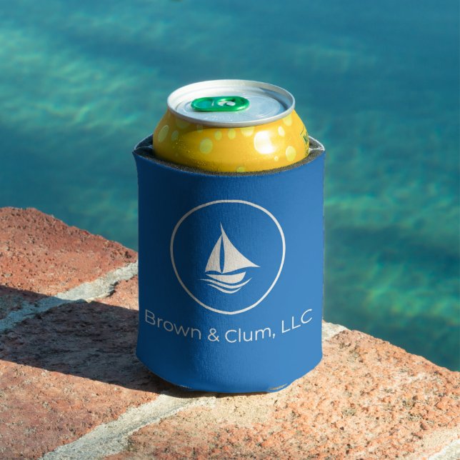 Porta-lata Brown & Clum, LLC Beer Coozie (Piscina in situ)