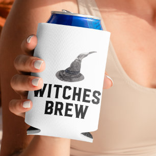 Porta-lata Bruxas Brew Dia de as Bruxas engraçado Witch Hat