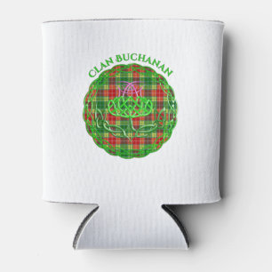 Porta-lata Buchanan Scottish Tartan Celtic Thistle