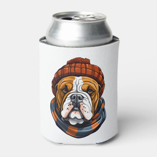 Porta-lata Buldogue de Natal (Can Front)