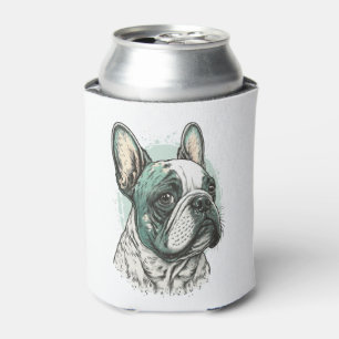 Porta-lata Buldogue francês