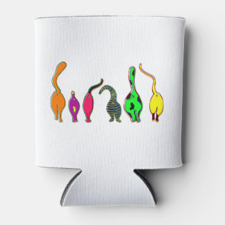 Porta-lata Bumbuns Coloridos de Gatos