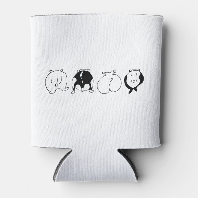 Porta-lata Bumbuns de hamster (Frente)