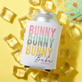 Porta-lata Bunny Babe Cute Modern Páscoa Personalizada