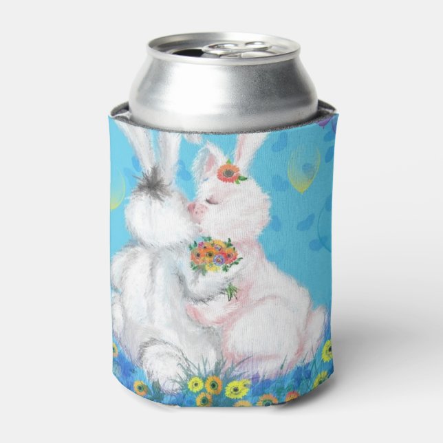 Porta-lata Bunny Can Cooler - Hug (Can Front)