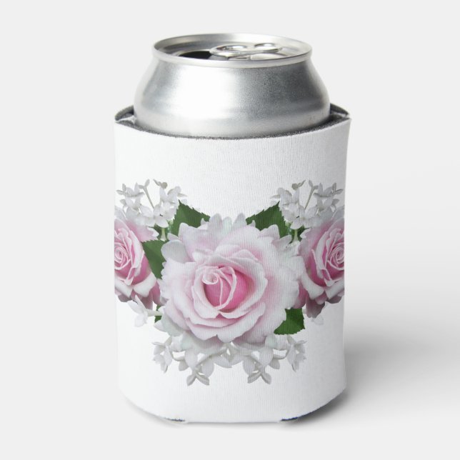 Porta-lata Buquê rosa rosa rosa (Can Front)