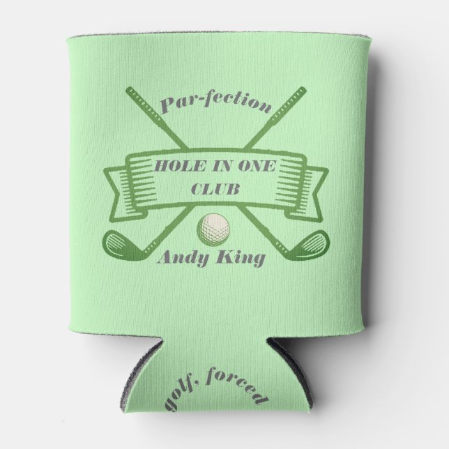 Porta-lata Buraco Em Um Clube Personalizado Beer De Nome Pers (Frente)