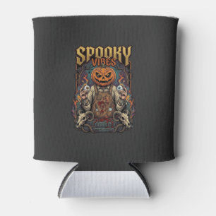 Porta-lata Cabeça de Abóbora de Halloween Vires Assustadores
