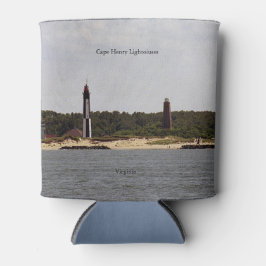 Porta-lata Cabo Henry Lighthouses pode resfriar