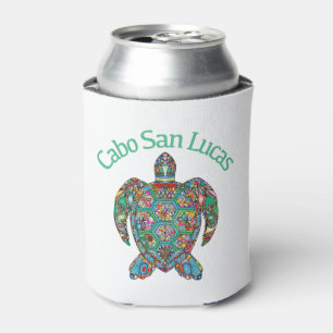 Porta-lata Cabo San Lucas Tribal Turtle