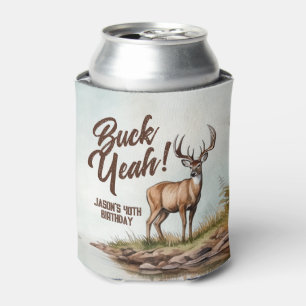 Porta-lata Caça ao Veado Buck Yeah 40º Aniversário