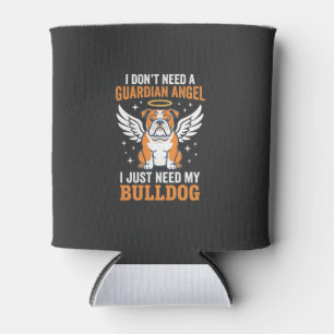 Porta-lata Cachorro Anjo da Guarda Bulldog
