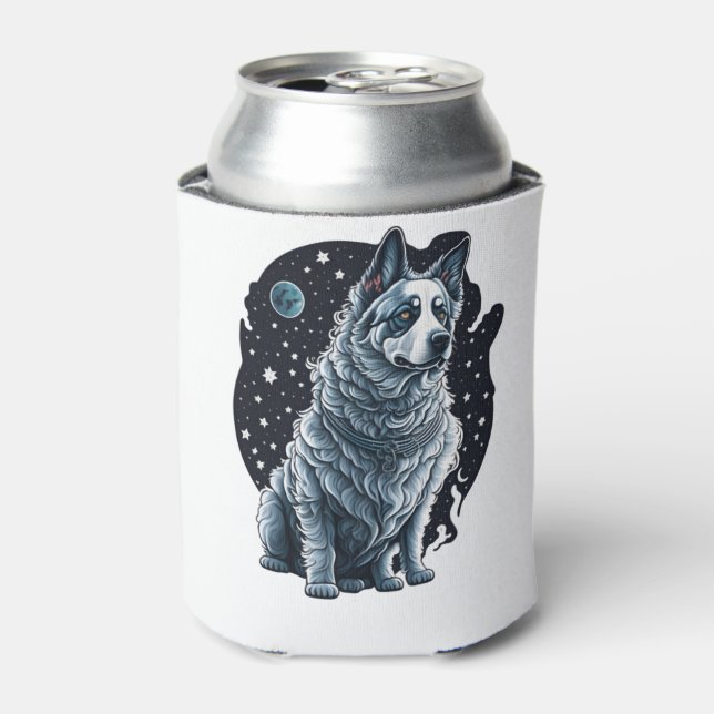 Porta-lata Cachorro-Astronauta Cosmo Cachorro (Can Front)