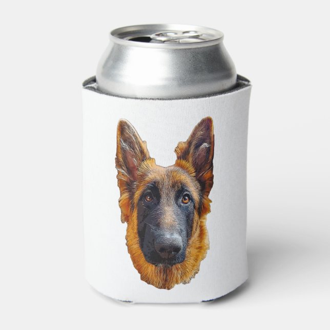 Porta-lata Cachorro Cachorro Cachorro german shepherd LSC (Can Front)