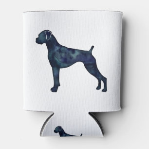 Porta-lata Cachorro Cachorro Natural Orelha Negra Silhouette