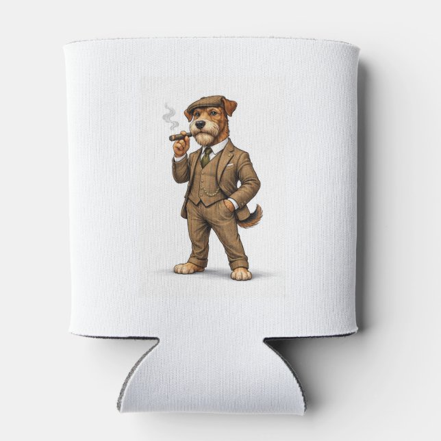 Porta-lata Cachorro Cavalheiro Elegante (Traseira)