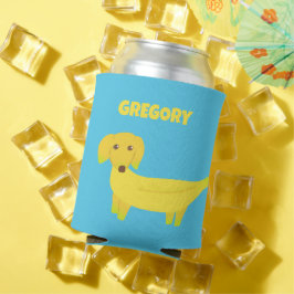 Porta-lata Cachorro de Banana Cachorro Personalizado