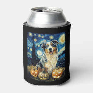 Porta-lata Cachorro de Shepherd Bonito Australiano Halloween