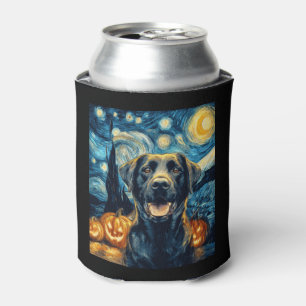 Porta-lata Cachorro Negro-Bonito Labrador Cachorro Halloween