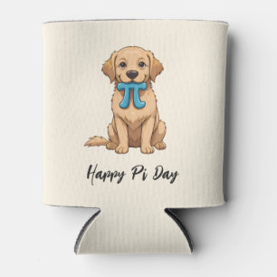 Porta-lata Cachorro Pi Day Personalizado Com Símbolo Pi   Fel